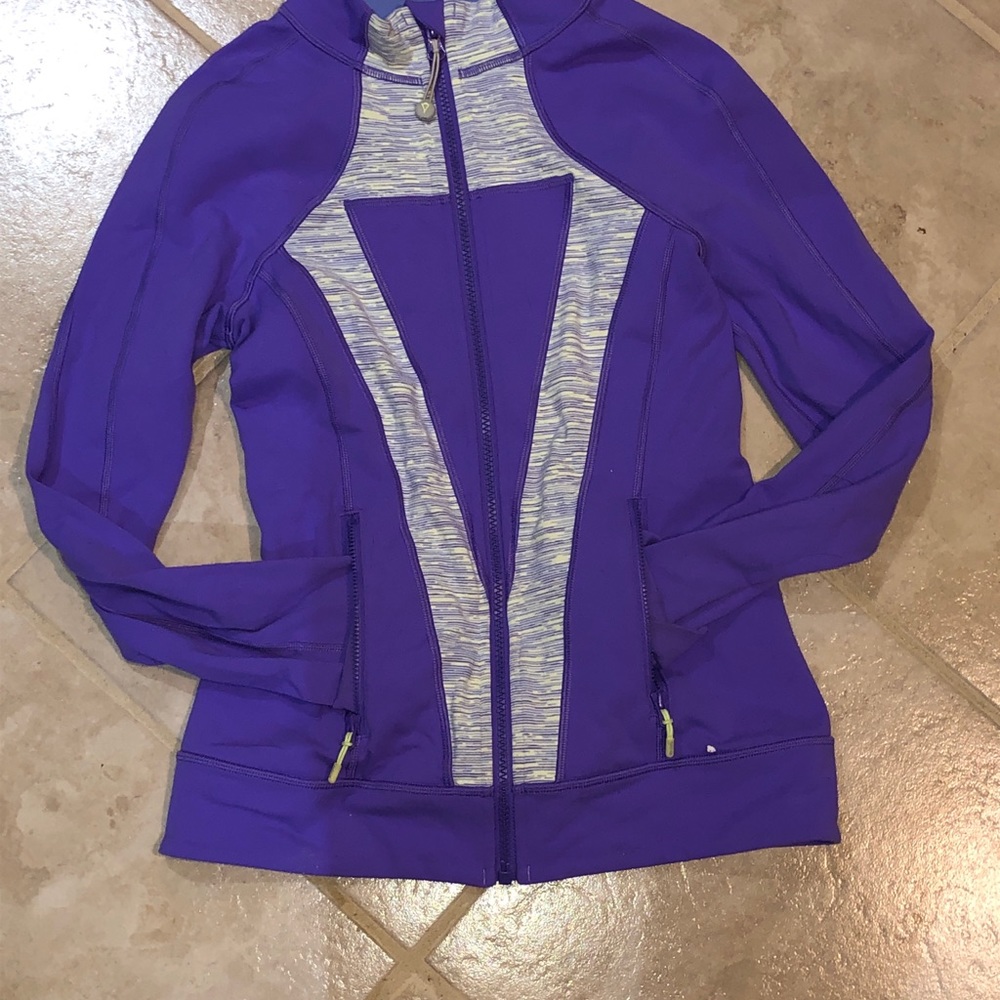 purple ivivva zip up